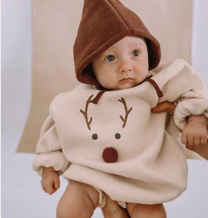 Vêtements de noël barboteuse vêtements pour bébé automne et hiver