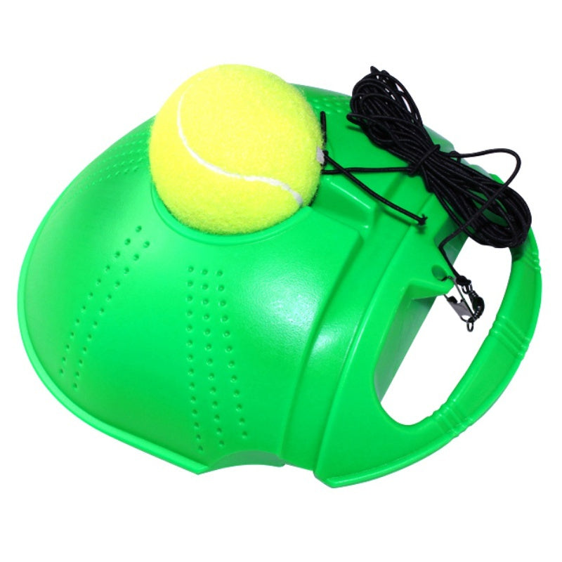 Base d'entraînement de tennis simple senior et siège de balle de tennis