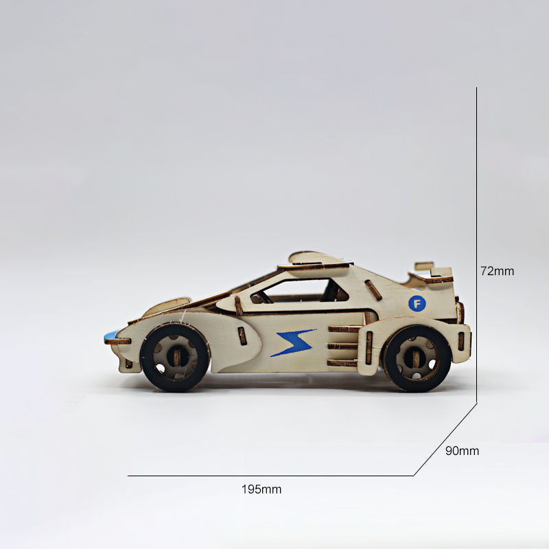 Rompecabezas tridimensional 3D rompecabezas de madera hecho a mano