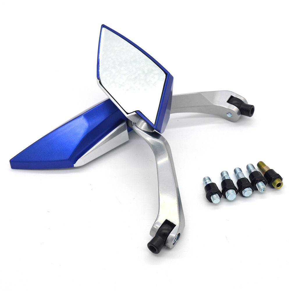 Losange en aluminium pour rétroviseur de moto