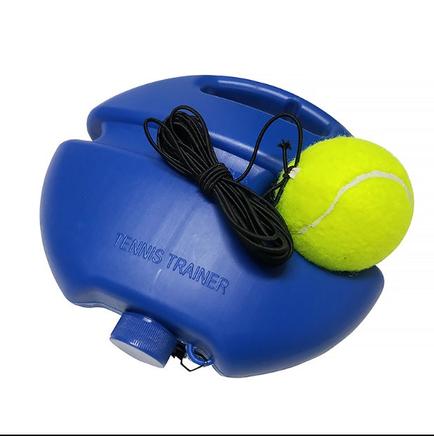 Base d'entraînement de tennis simple senior et siège de balle de tennis