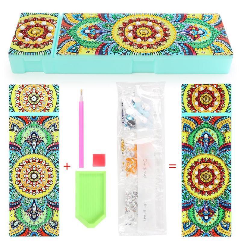 Personalized Creative Diamond Drawing Pencil Case
