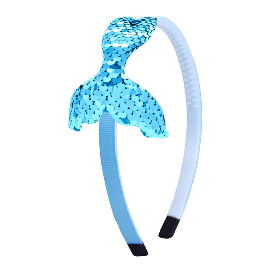 Accesorios para el cabello con lentejuelas, cola de sirena, escamas de pescado, diadema de perlas, horquilla Manual antideslizante