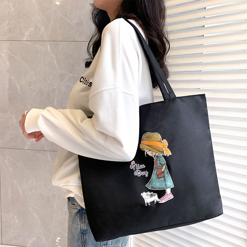Sac en toile de grande capacité pour femmes