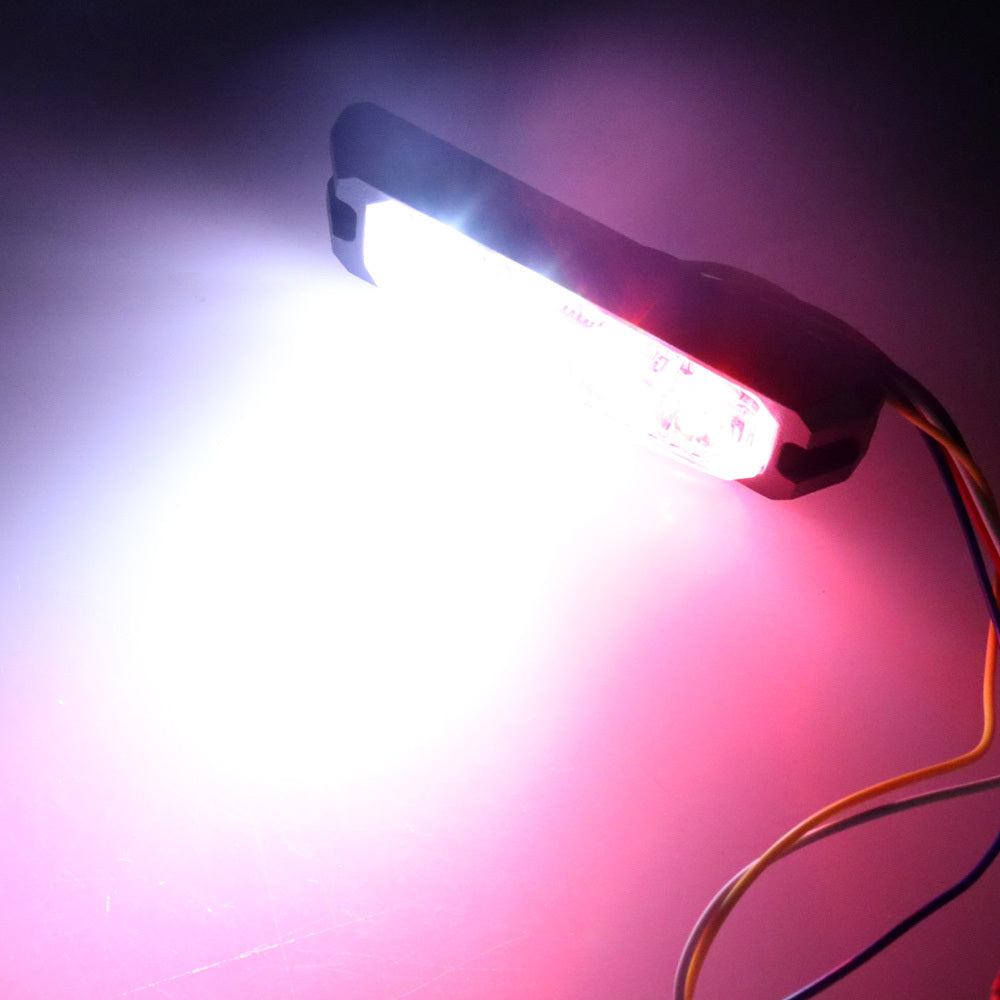 Luz de advertencia de alta potencia estroboscópica lateral del camión con función de sincronización de 5 cables