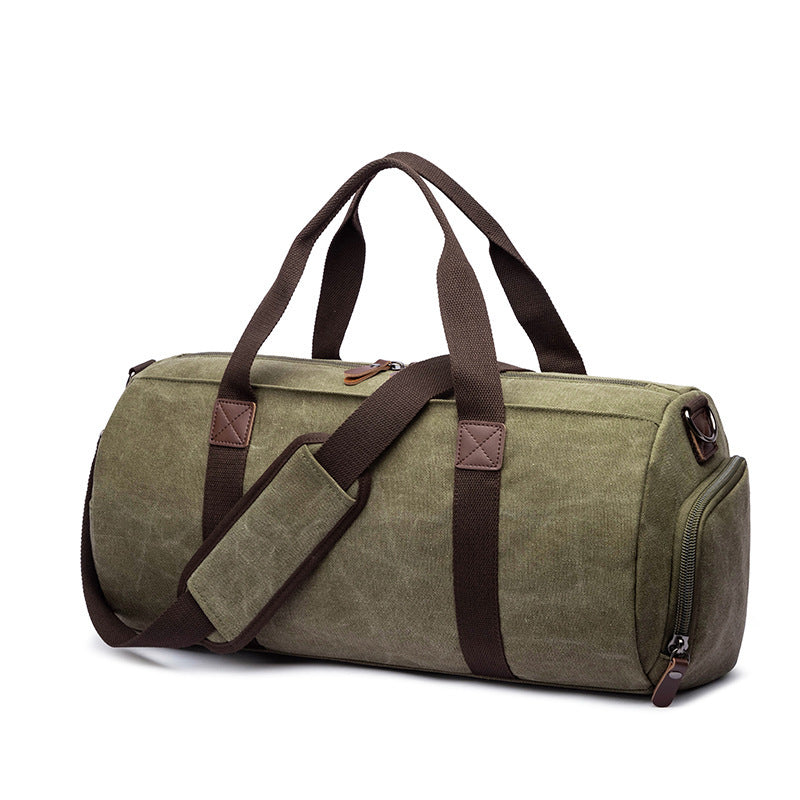 Sac messager en toile portable pour voyage en plein air