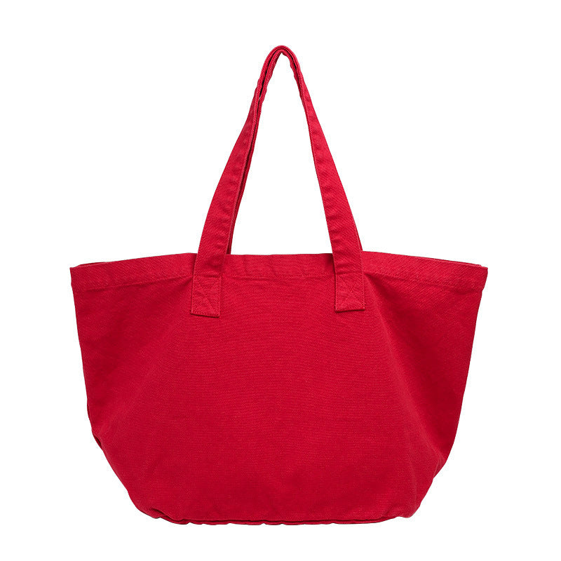 Sac en toile artistique décontracté à bandoulière rétro à la mode