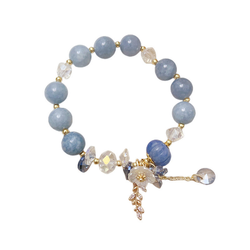 Women's Fashionable Elegant Natural Stone Crystal Bracelet