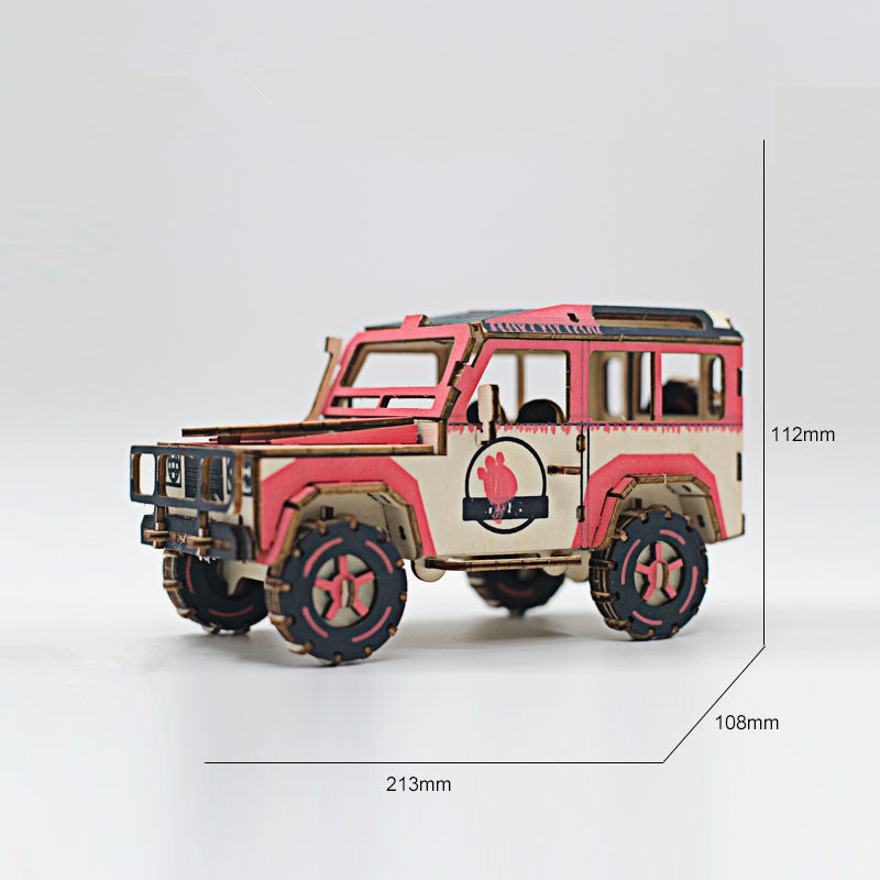 Rompecabezas tridimensional 3D rompecabezas de madera hecho a mano