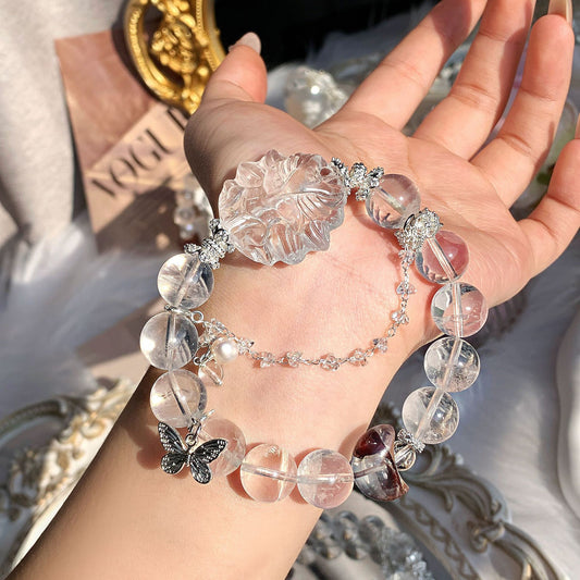Accessoires de bracelet en cristal de conception originale en cristal naturel
