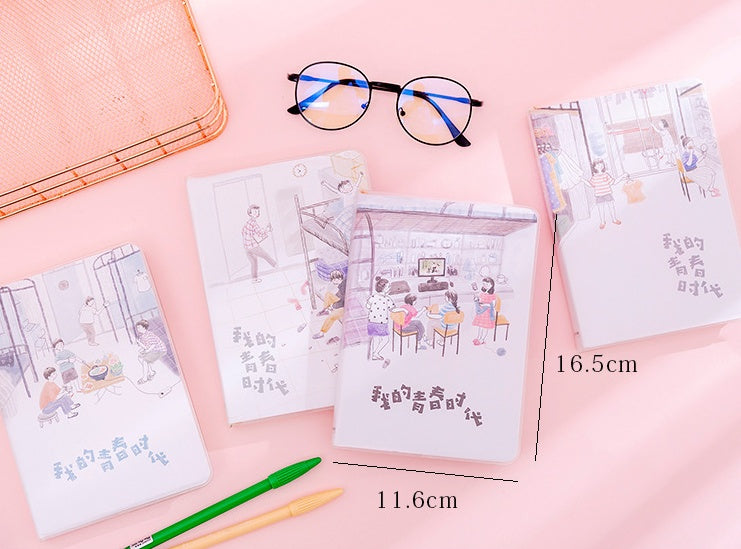 Color page button notebook