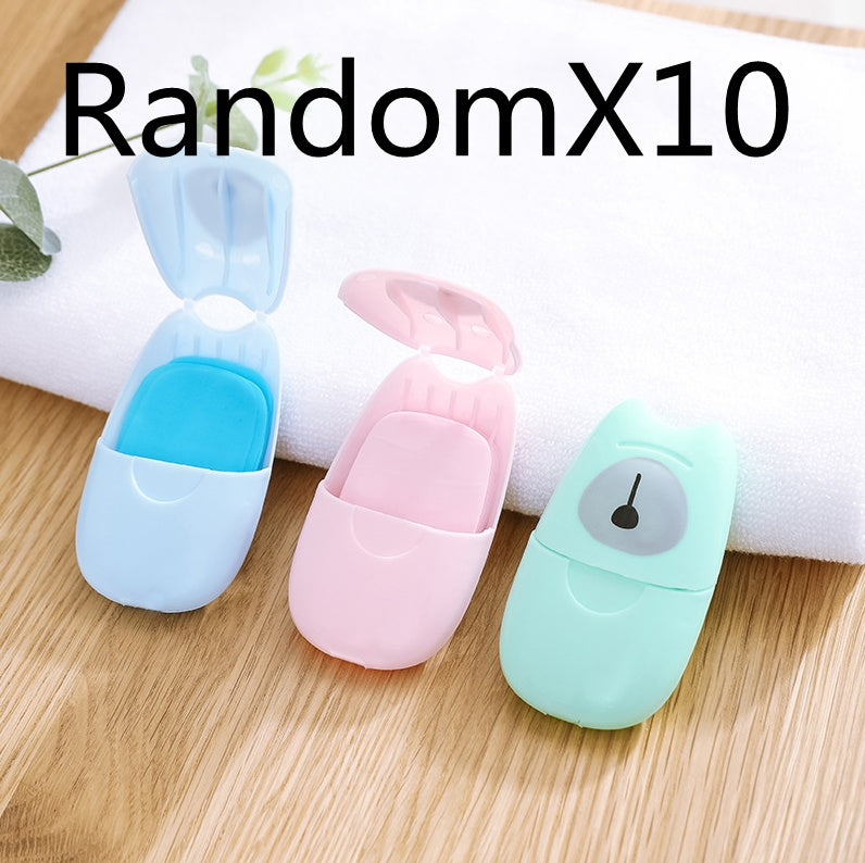 Cartones de jabón de papel de jabón de 50 piezas