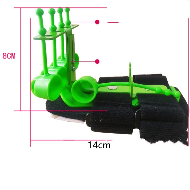 Outils de fitness tendeur de poignet en silicone à 5 doigts