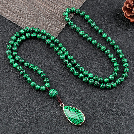 Creative Fashion Multi-circle Layer 108 Pieces Bead String Jewelry Necklace Bracelet