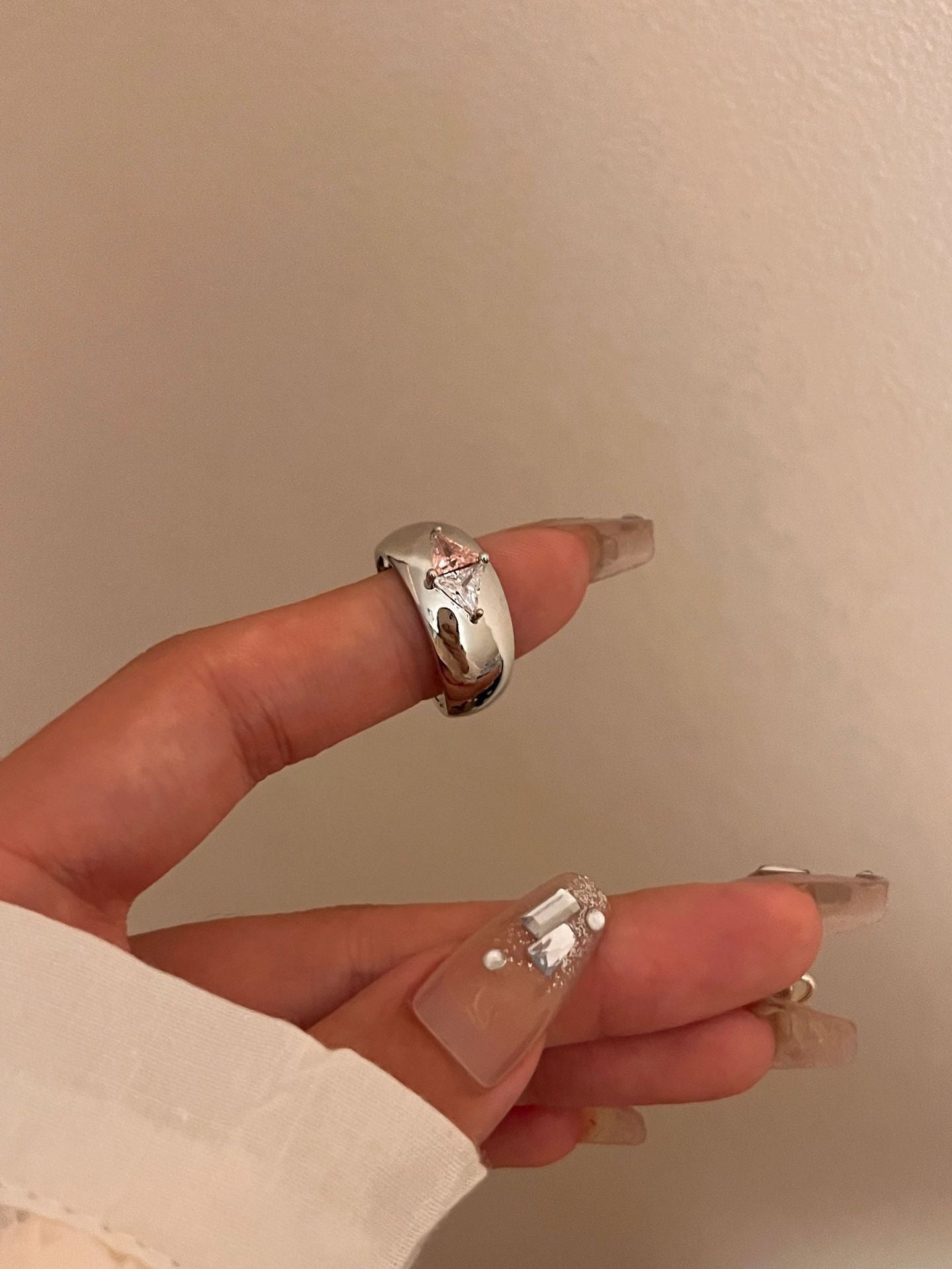 Anillo Love Heart Estrellas de Ocho Puntas Traje