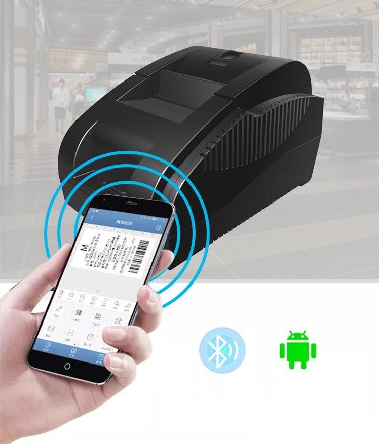 Imprimante thermique à emporter Bluetooth en direct
