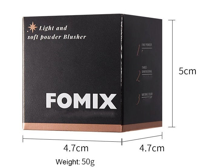 Rubor suave transparente claro