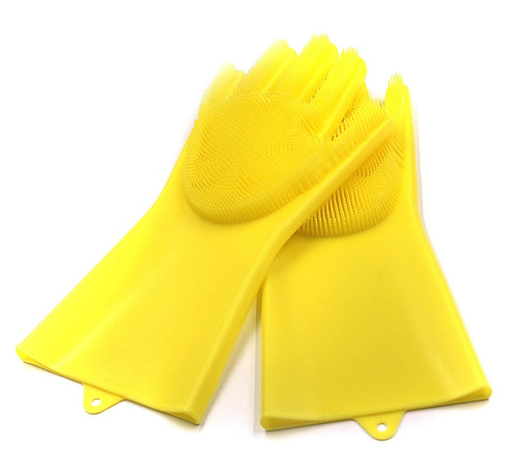 Gants de nettoyage en silicone résistants à la chaleur