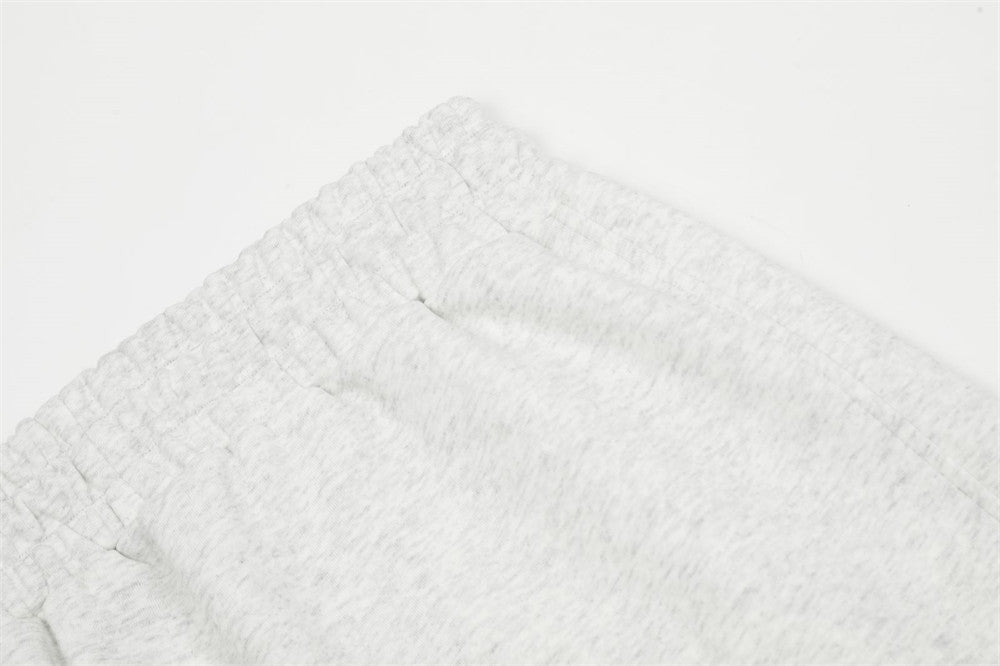 Men's Side Stripe Stitching Loose Straight Trousers With An Elasticated Waist