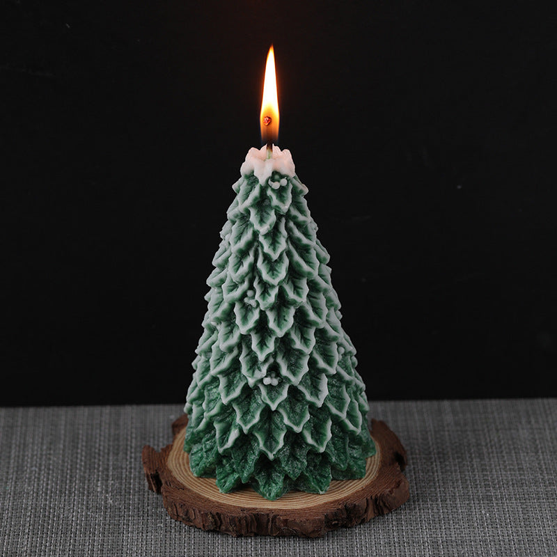 Moules en Silicone pour arbre de noël, pour bricolage, décoration d'ambiance créative, bougies parfumées faites à la main
