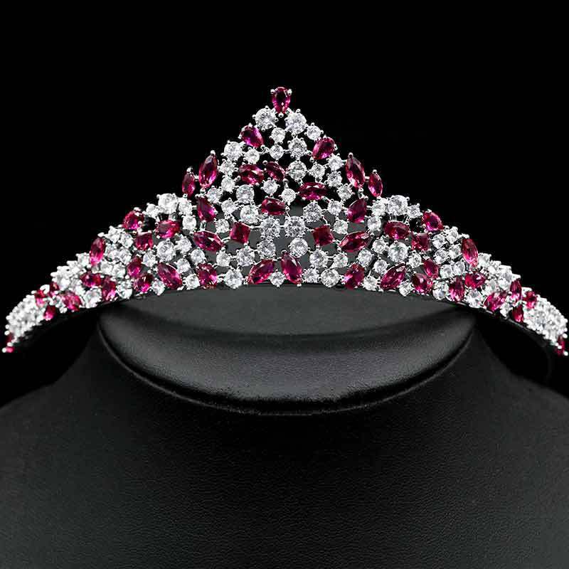 Ensemble de boucles d'oreilles et collier en Zircon brillant, simple et gracieux