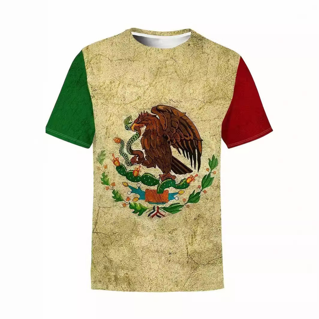 3D Men's Printed Short-sleeved T-shirt