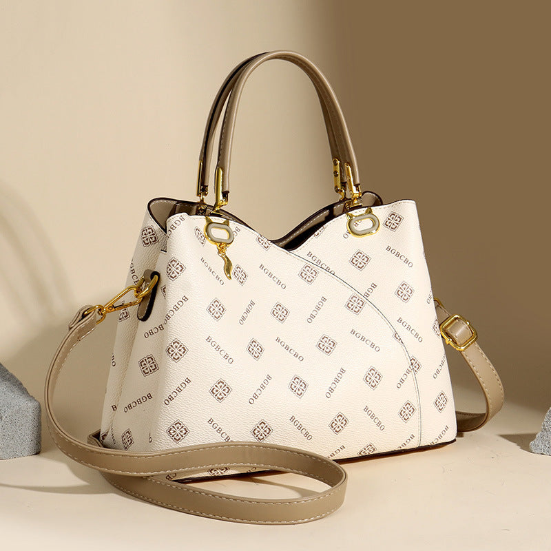 Bandolera de hombro Retro para mujer, bolso grande portátil para ir al trabajo
