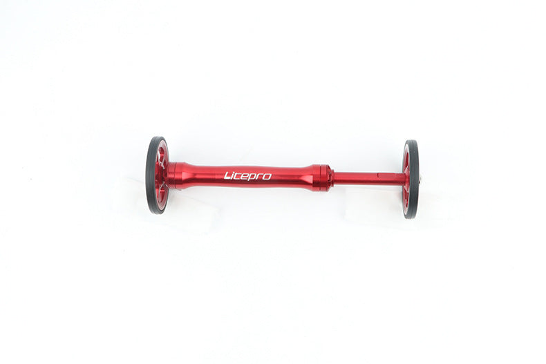 Petit vélo pliant en tissu modifié en alliage d'aluminium tige d'extension de roue facile Litepro tige télescopique roue facile