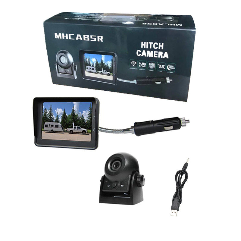 Cámara de marcha atrás externa para coche Cámara para coche HD visión nocturna infrarroja inalámbrica vista trasera
