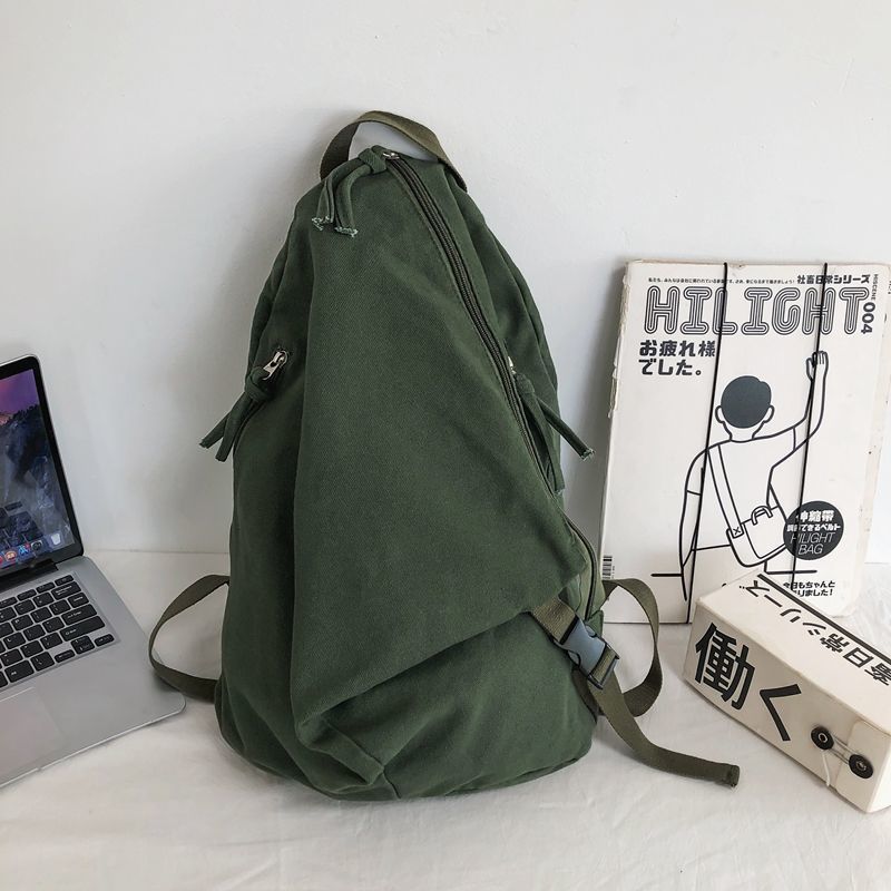 Cartable étudiant rétro de grande capacité pour hommes