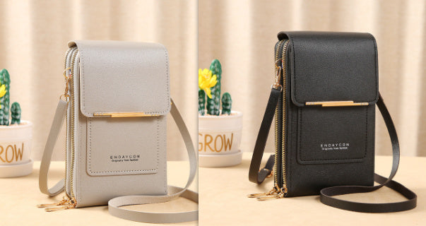 Mensajero de las mujeres del bolso del teléfono de la pantalla táctil de las ventas directas de la fábrica