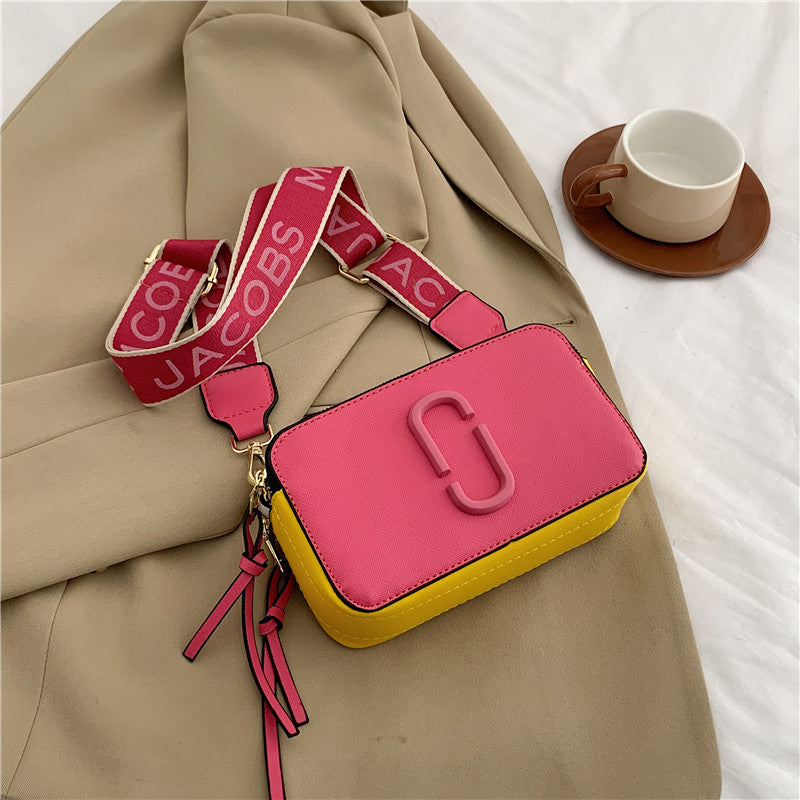 Sac à bandoulière large à la mode, petit sac à bandoulière à la mode, petit sac carré assorti avec tout