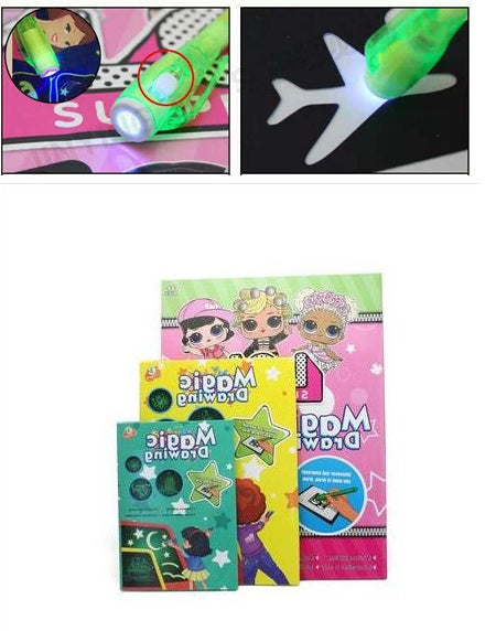 Tablero fluorescente 3D