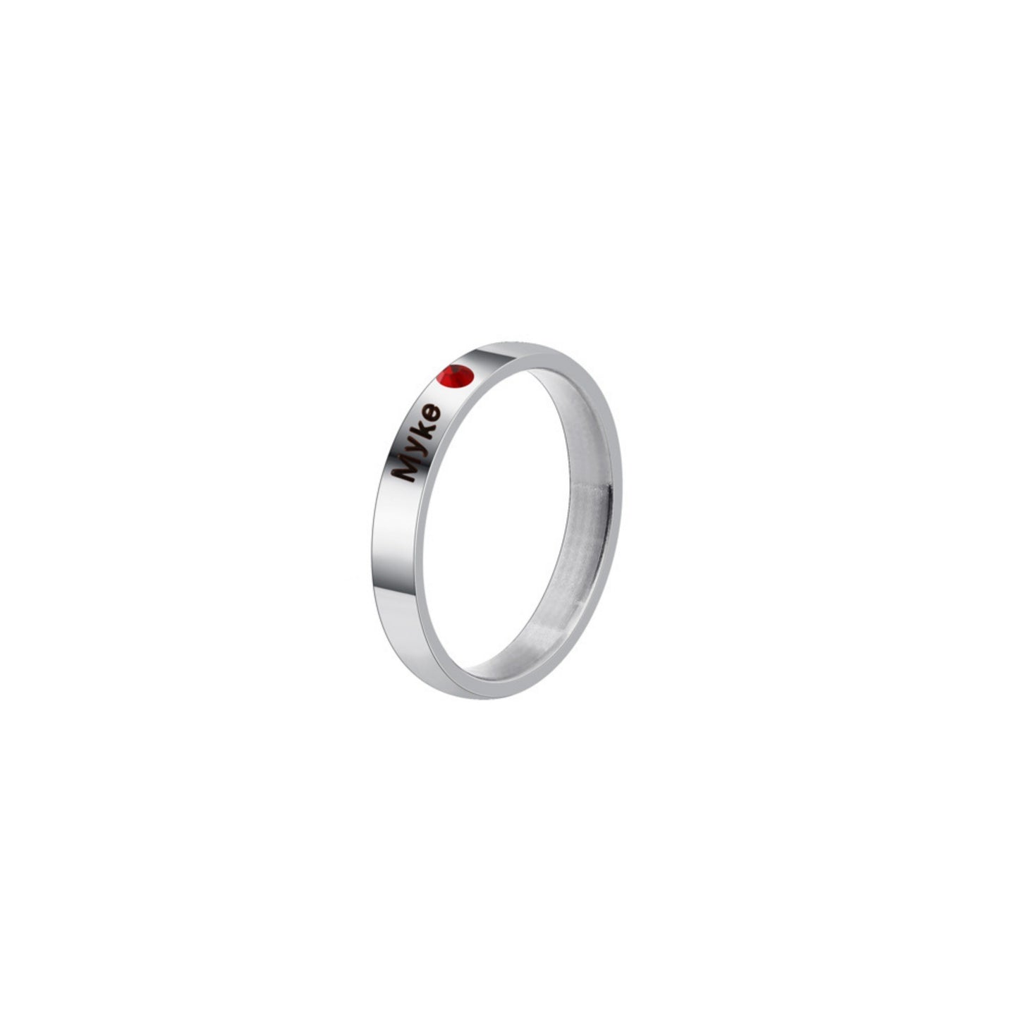 European And American Titanium Steel Ring