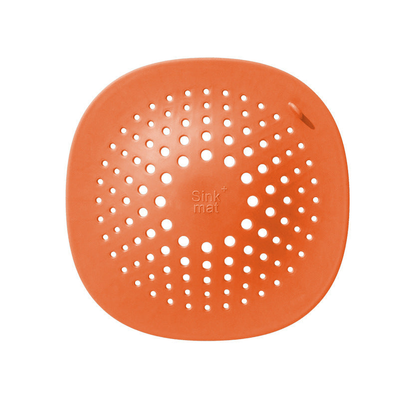 Fregadero de cocina con desagüe en el suelo