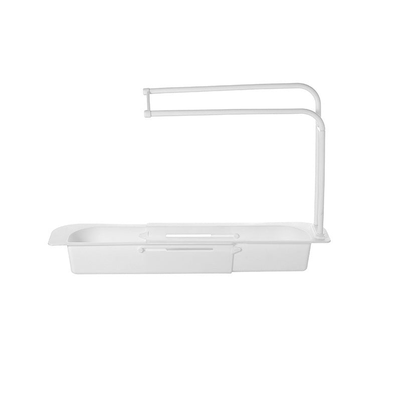 Support étagères d'évier télescopique, panier de vidange de rangement extensible pour la cuisine domestique