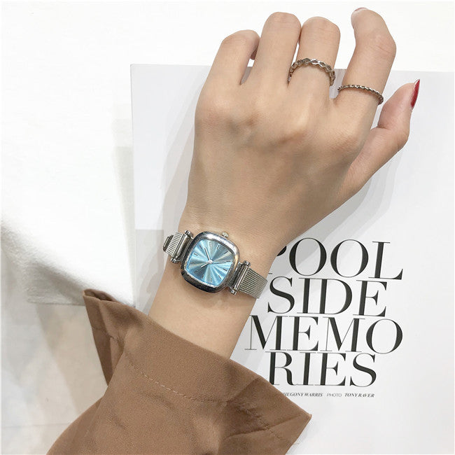 Reloj De Cadena Ins Moda Estilo Chic Tendencia Simple