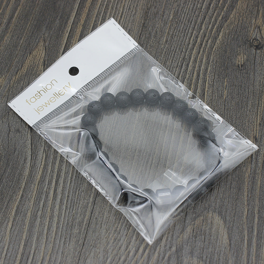 Bracelet en acier inoxydable pour hommes, simple, en tissu européen et américain, sangle de transport populaire