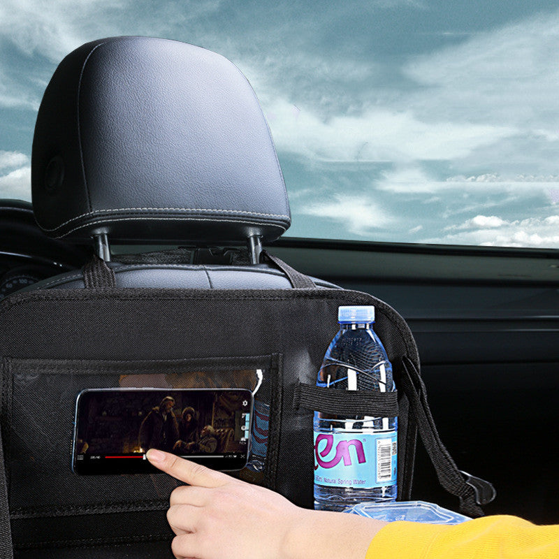 Sac de rangement pour dossier de siège de voiture multifonction