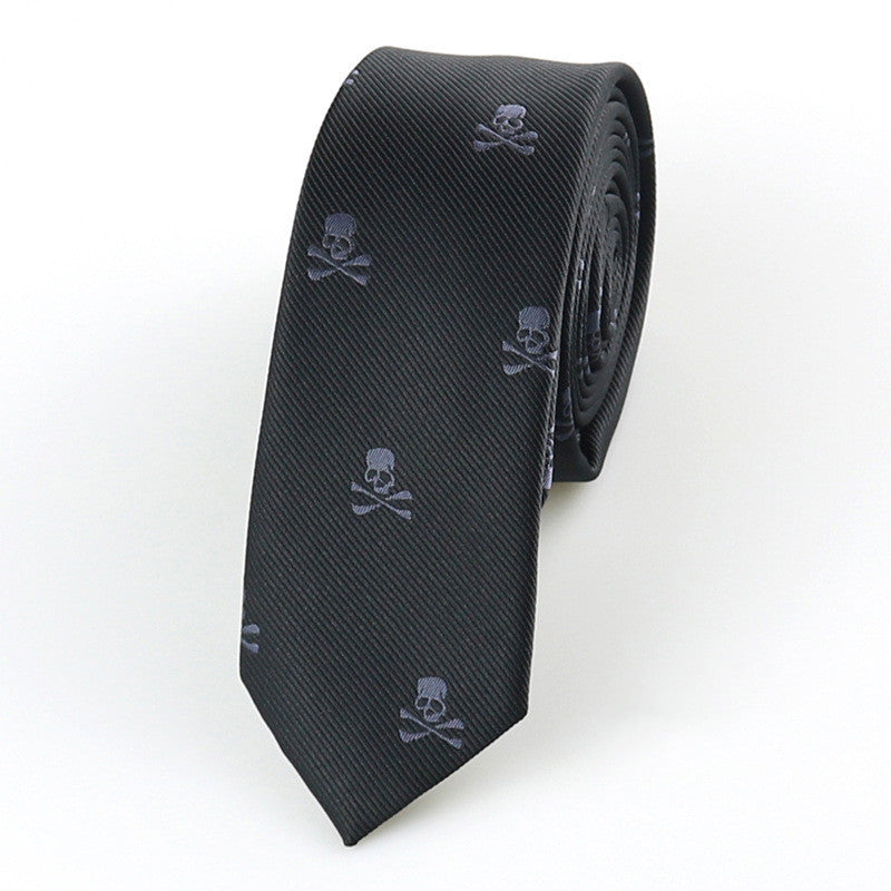Ropa formal Estilo coreano Boda Novio Padrino Accesorios casuales Punto a rayas Retro 5 cm Corbata de mano brillante para hombres