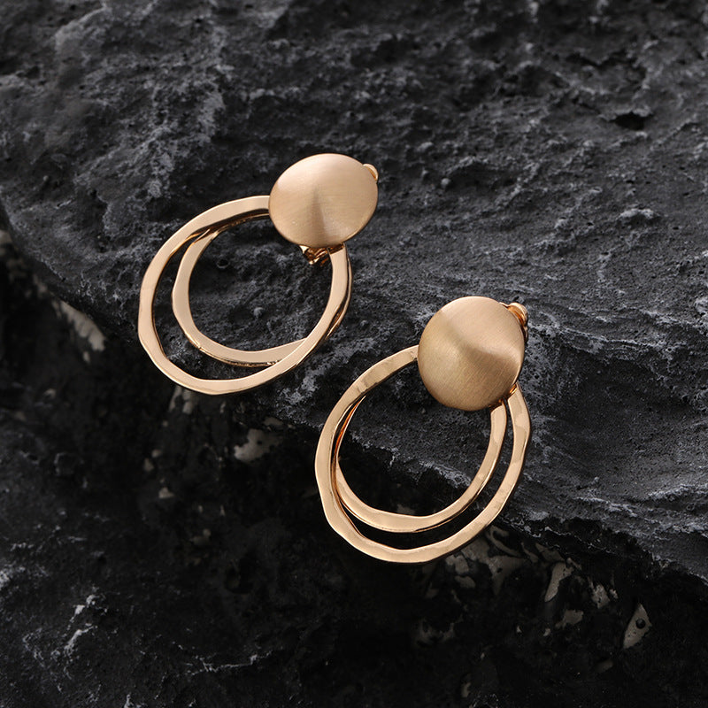 European And American Retro Women's Ear Clip Trendy Earrings