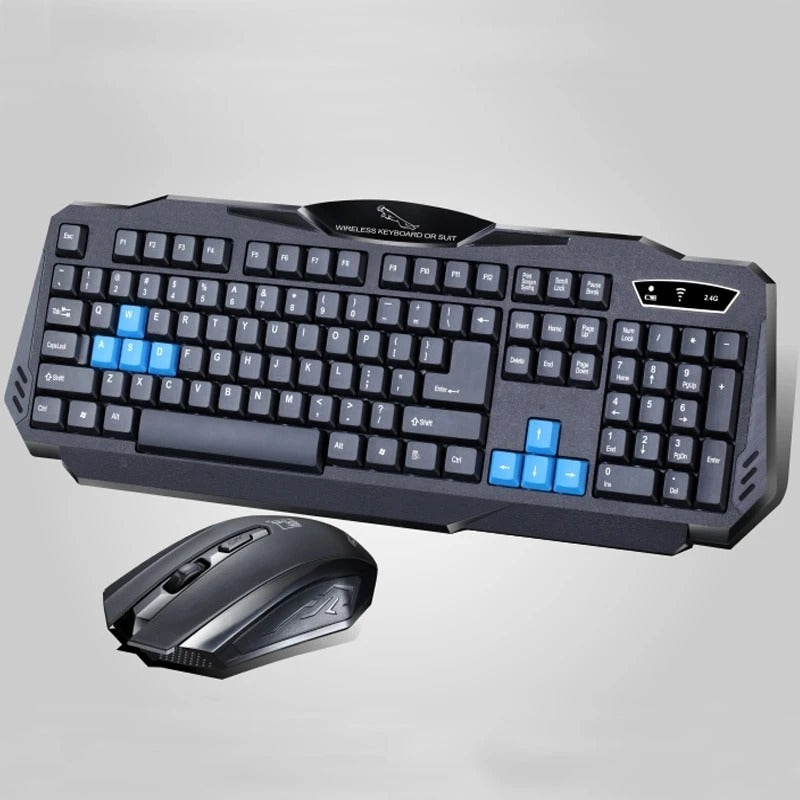 Teclas de teclado y mouse inalámbricos