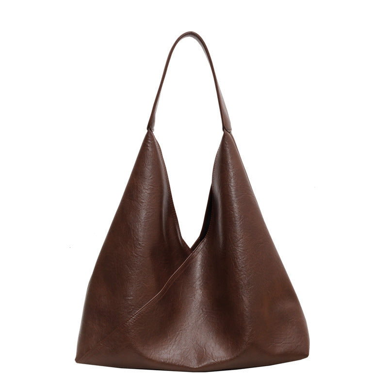 Sac messager rétro doux de grande capacité pour femmes