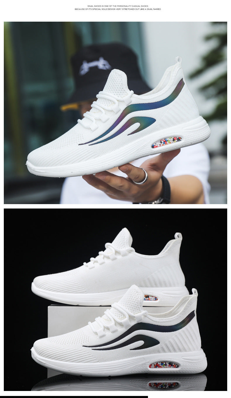 Zapatos versátiles transpirables de malla casual de moda de verano para hombres