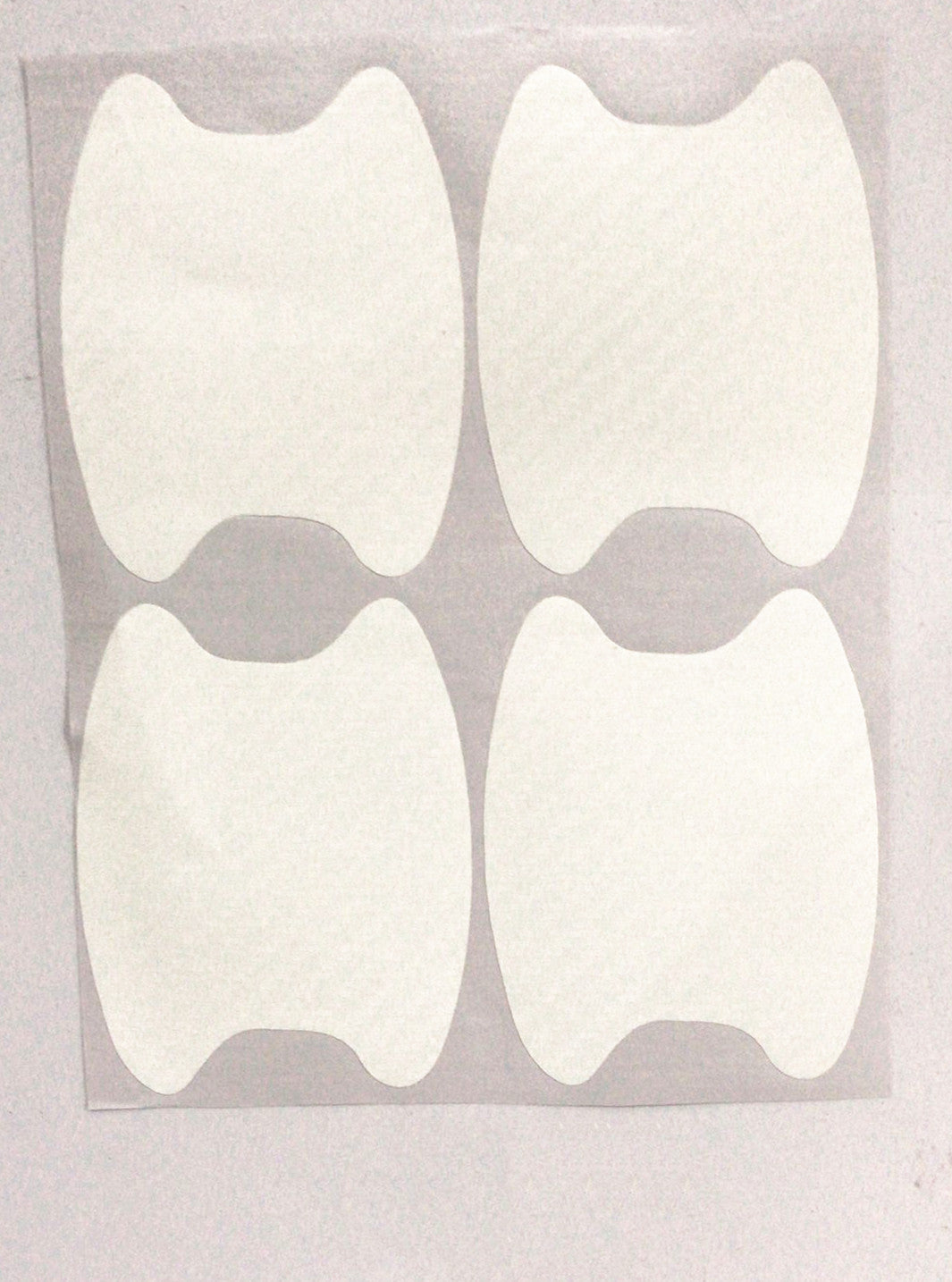 Juego de 4 Uds de pegatinas para puerta, pegatinas para manija de coche resistentes a arañazos de fibra de carbono