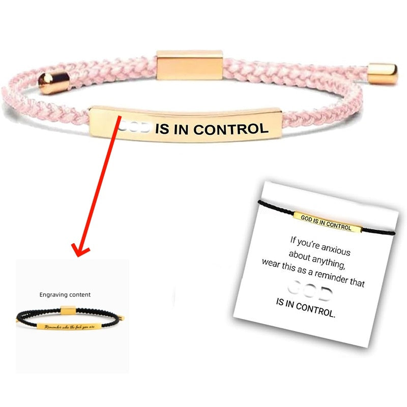 Simple All-match Stainless Steel Woven Bracelet