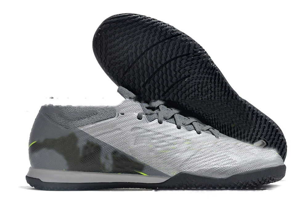 Zapatillas de deporte de fútbol con cojín para césped aireado MD impermeables de punto de caña baja