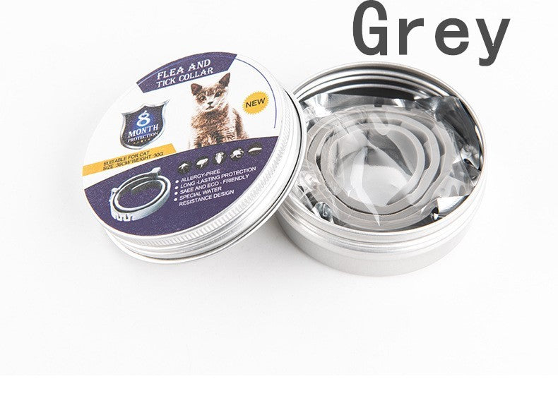 Collier anti-moustique pour animaux de compagnie, réglable, anti-insectes, pour chat et chien, fournitures pour animaux de compagnie