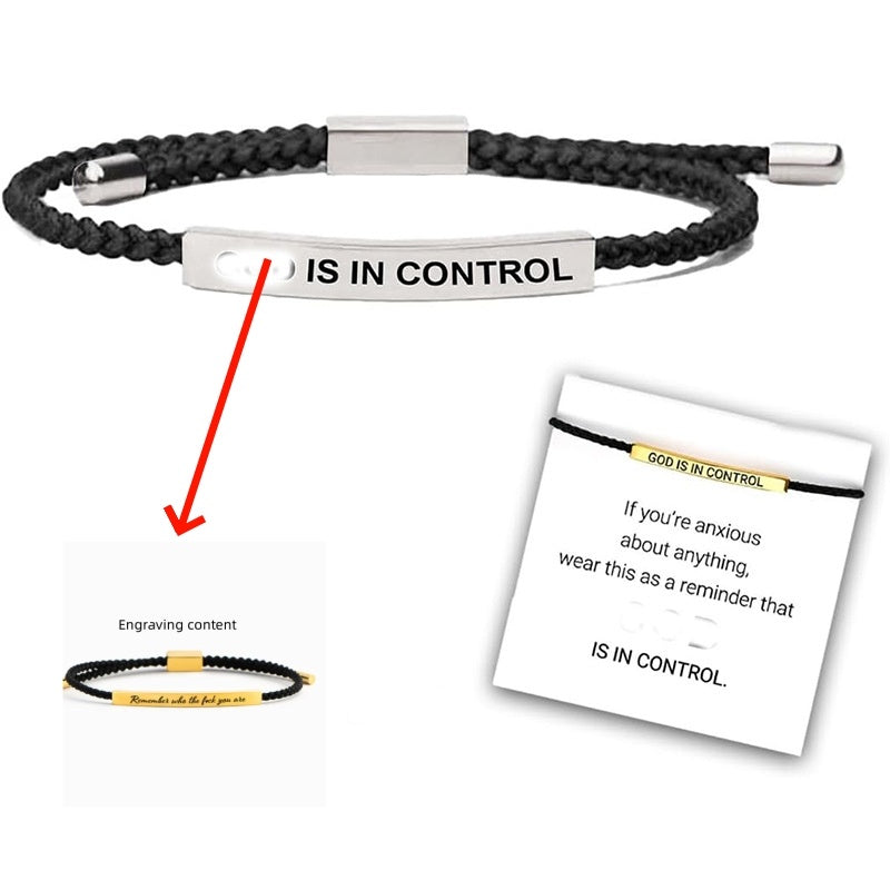 Simple All-match Stainless Steel Woven Bracelet