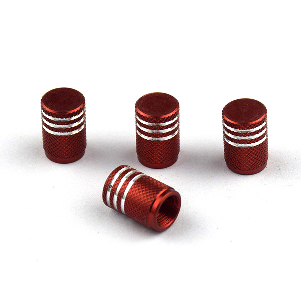 Round Knurled Bicycle Valve